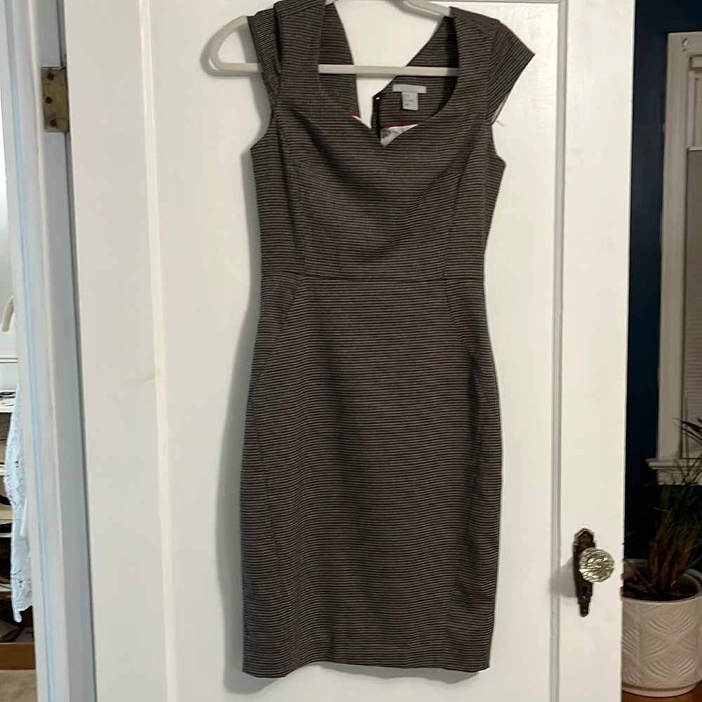 Tweed midi dress